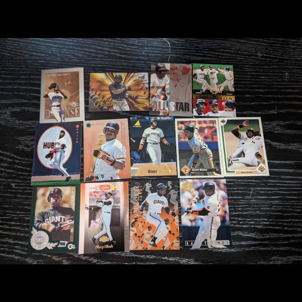 Lot Of 13 Barry Bonds